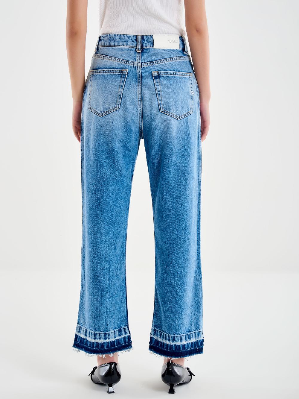 Vicolo Jeana Icon Kate Con Fondo Scucito Blu