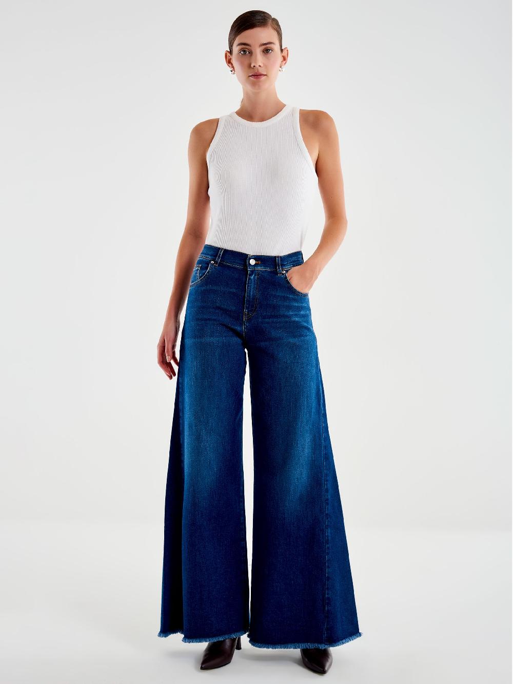 Vicolo Jeans Antonia Ampio Blu