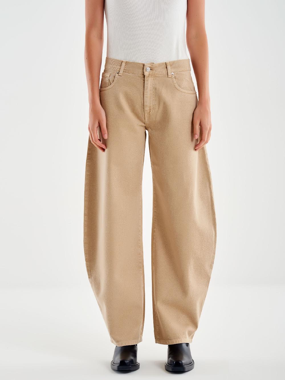 Vicolo Jeans Denise Ampio Beige Beige