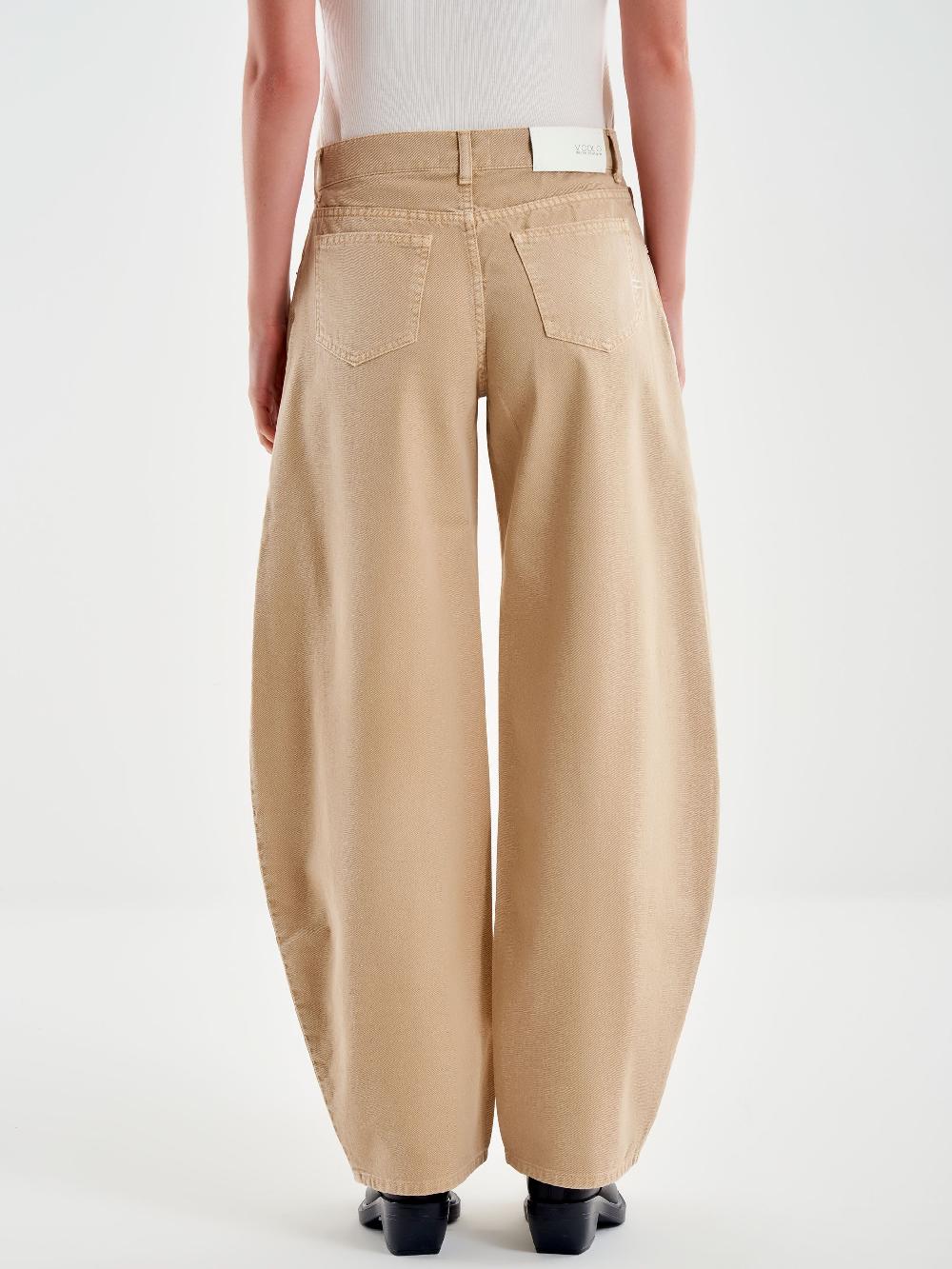 Vicolo Jeans Denise Ampio Beige Beige