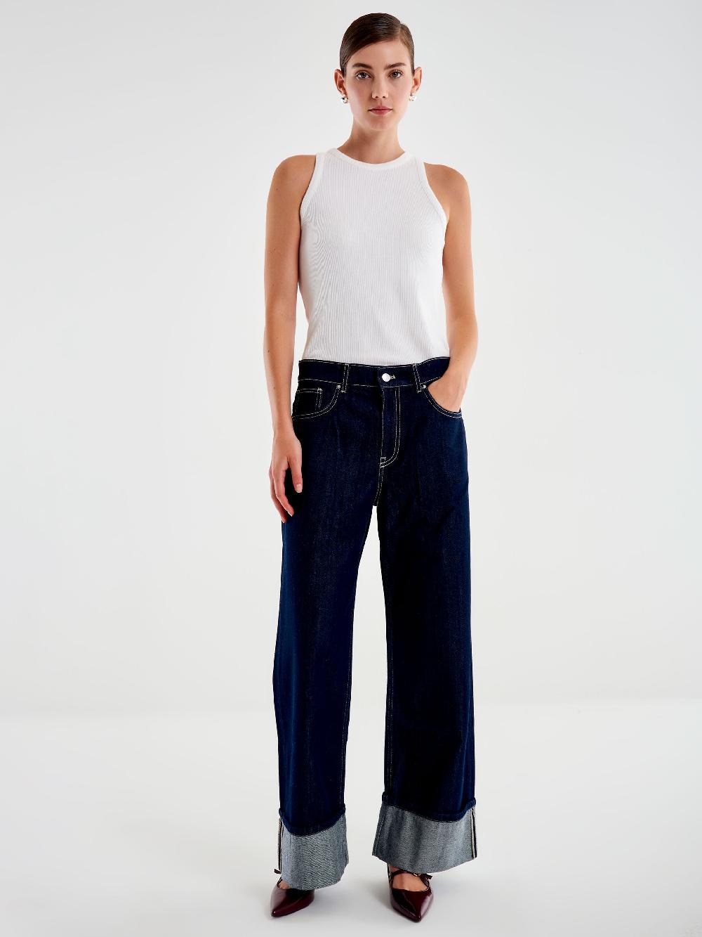 Vicolo Jeans Diva Ampio Blu