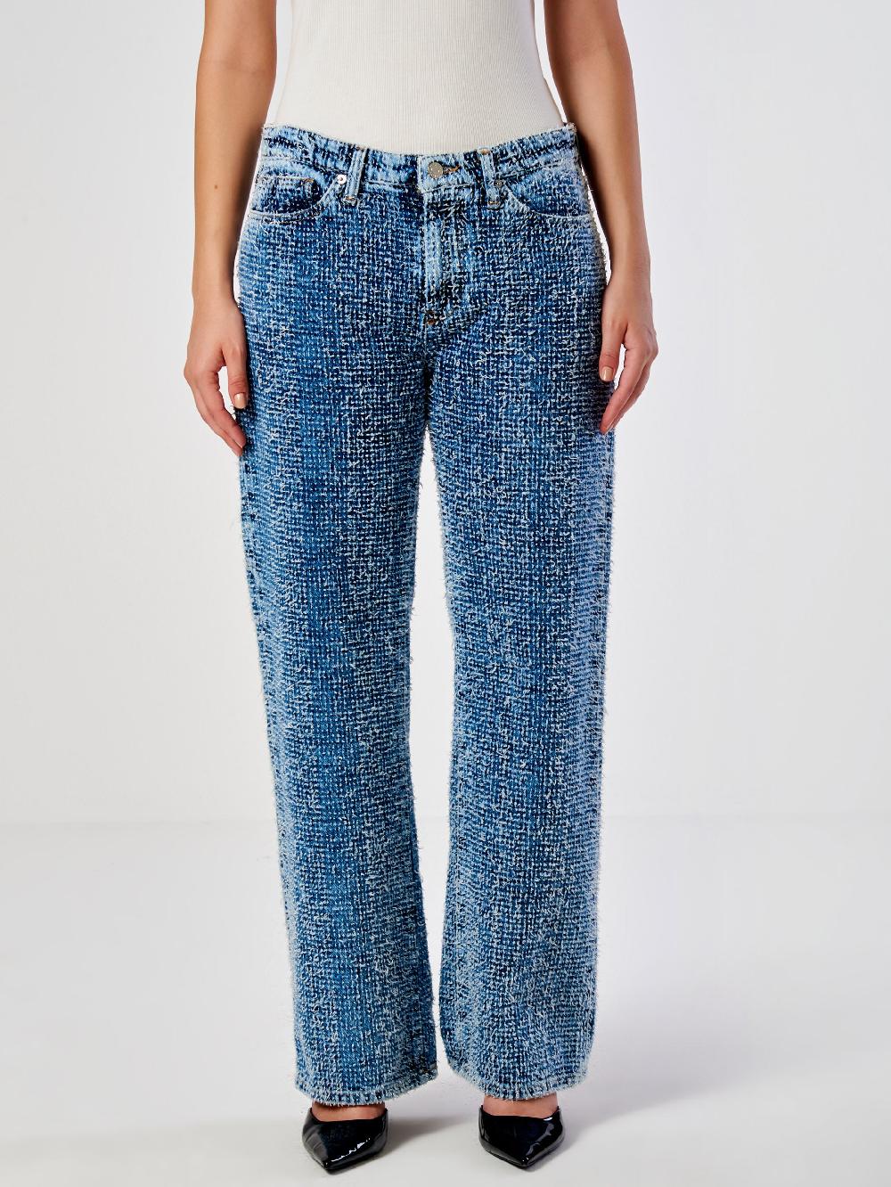 Vicolo Jeans Icon Alex Effetto AgugliatoBlu