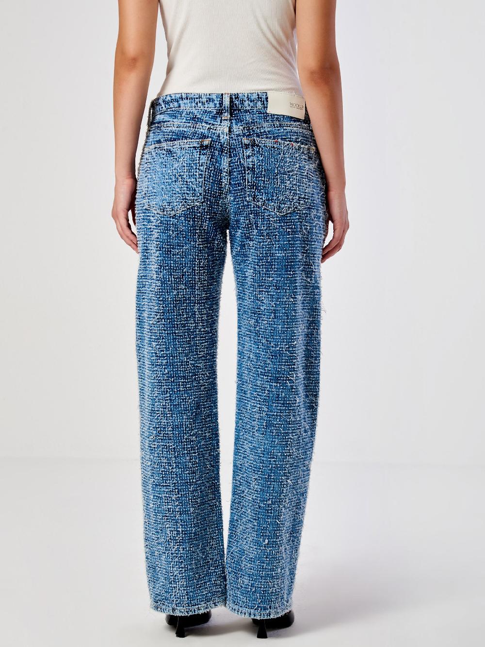 Vicolo Jeans Icon Alex Effetto AgugliatoBlu