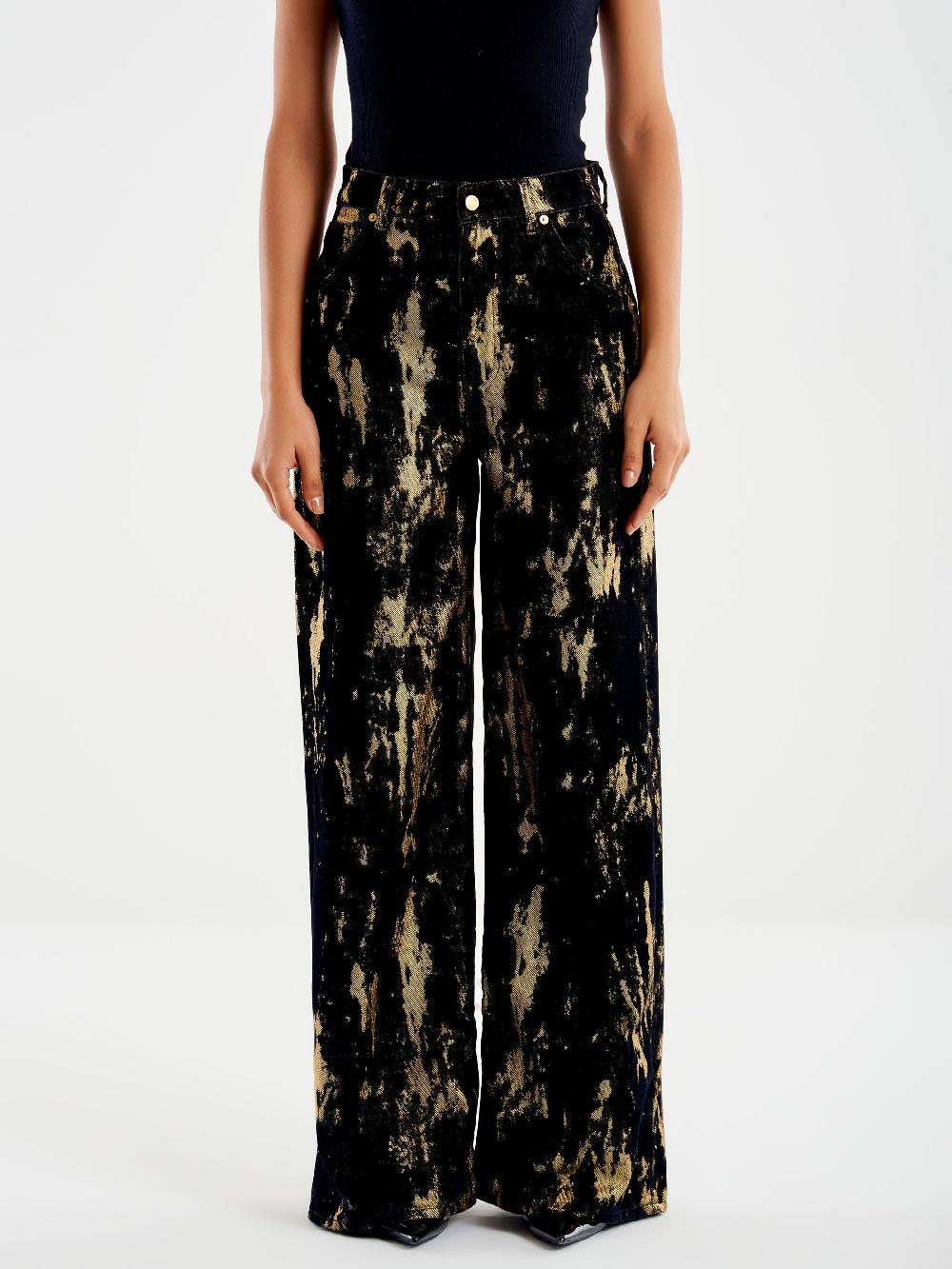 Vicolo Jeans Icon Lexie Laminato Nero