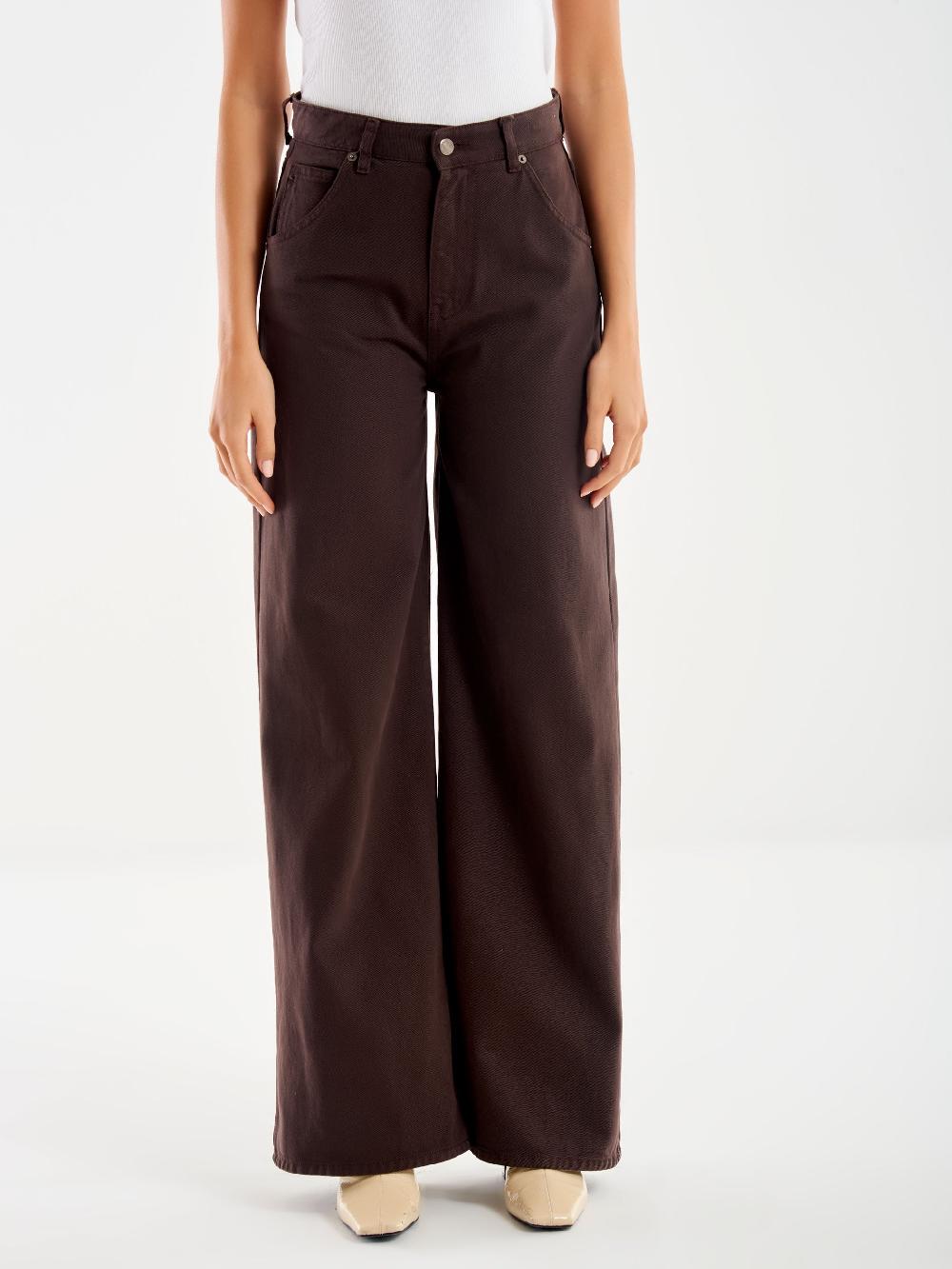 Vicolo Jeans Icon Lexie Moro Marrone