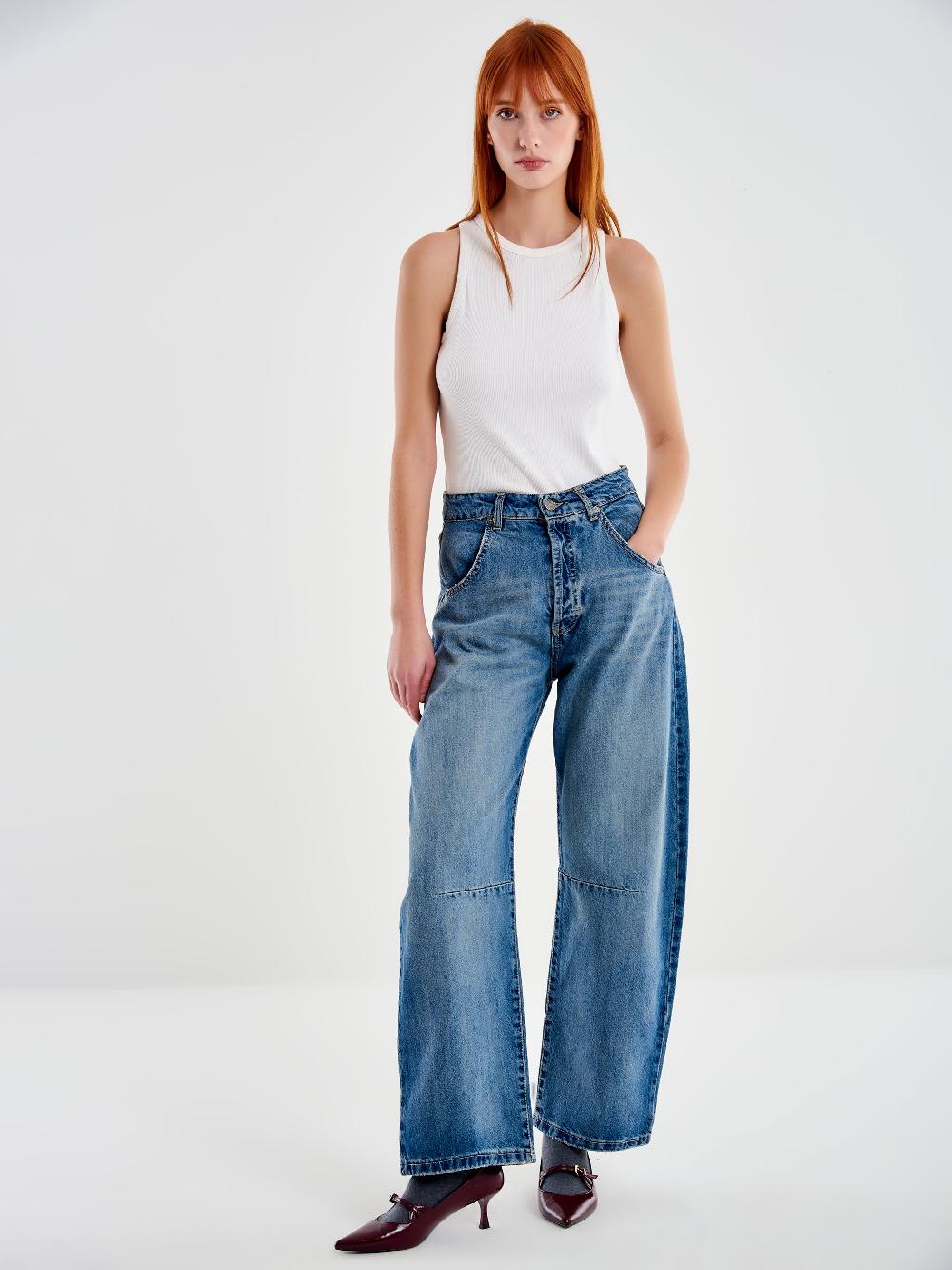 Vicolo Jeans Loose Fit Mary Blu