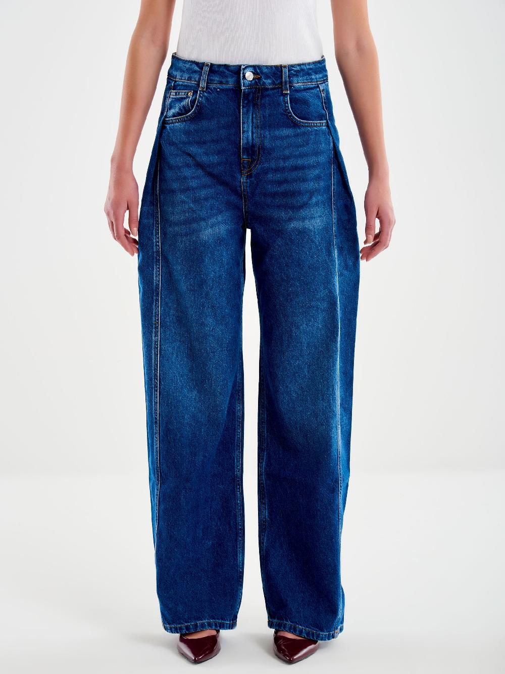 Vicolo Jeans Mary Con Pence Blu