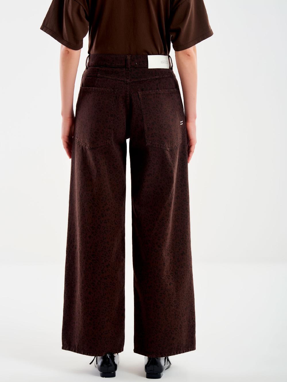 Vicolo Jeans Mia Animalier Moro