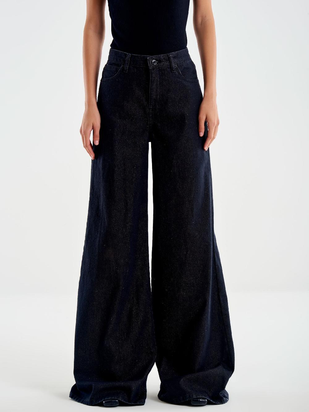 Vicolo Jeans Sidney Nero Lurex – Vicolo