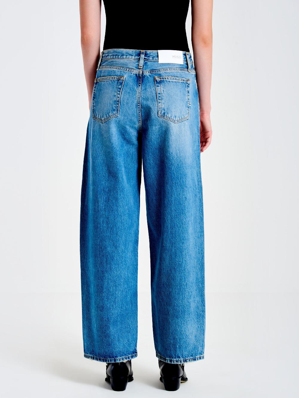 Vicolo Jeans Xenobia Ampio Blu