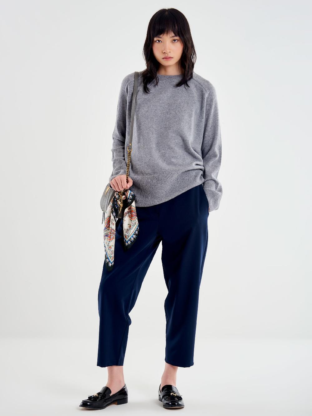 Vicolo Pantalone Carrot Fit Blu