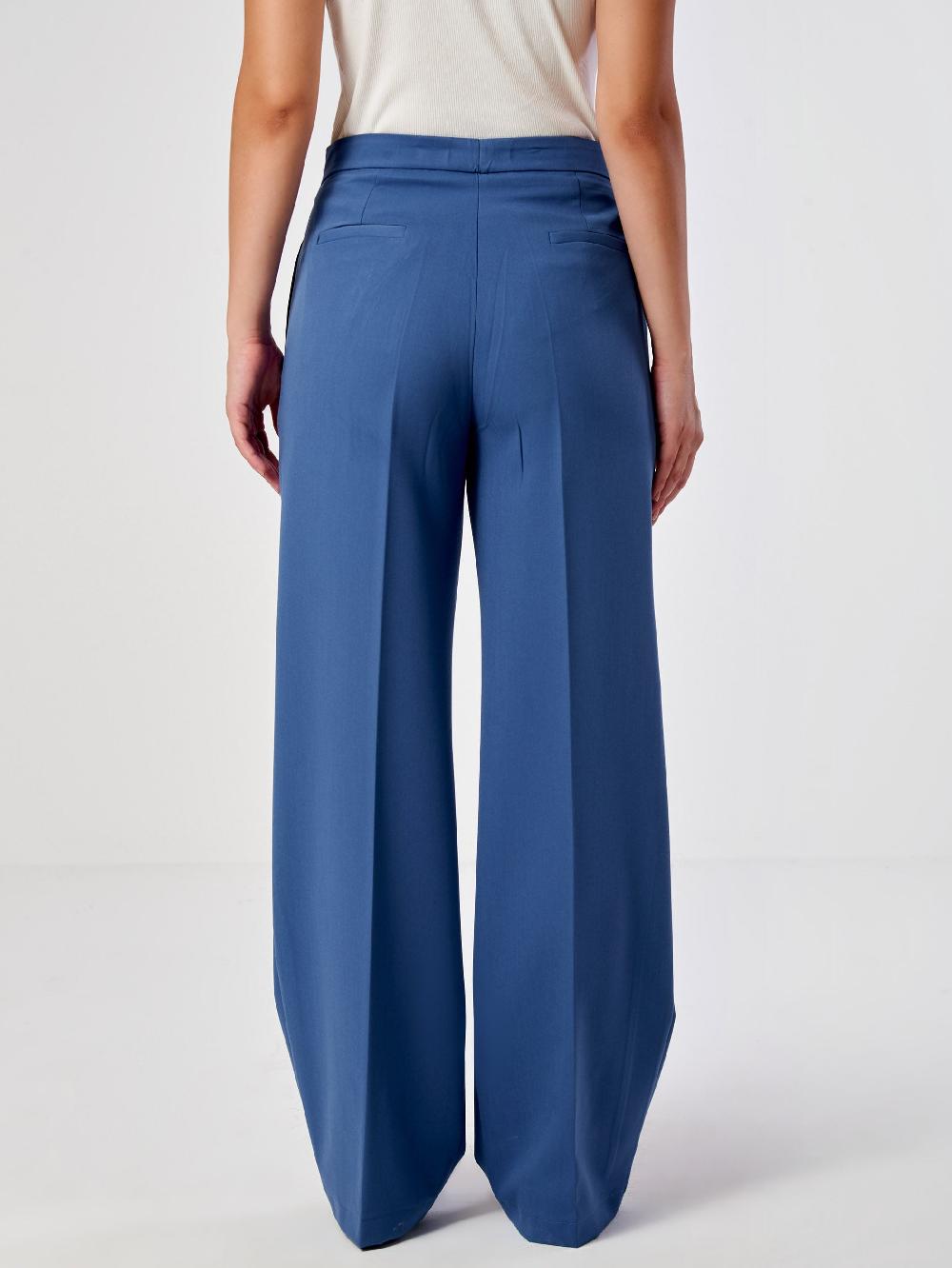 Vicolo Pantalone Palazzo Basic Blu