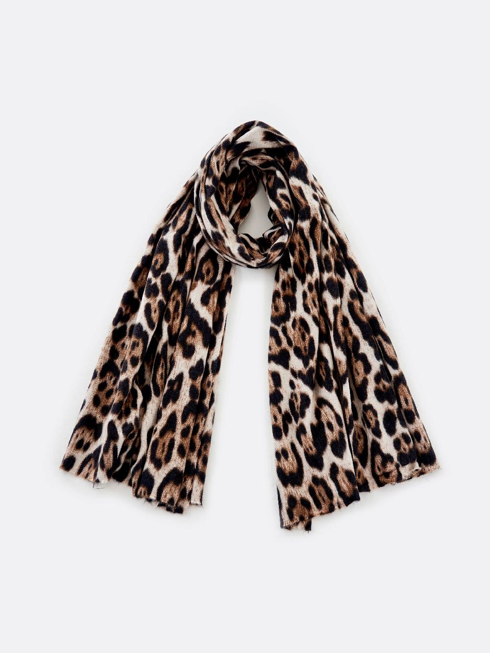 Vicolo Sciarpa Fantasia Maculata Moro