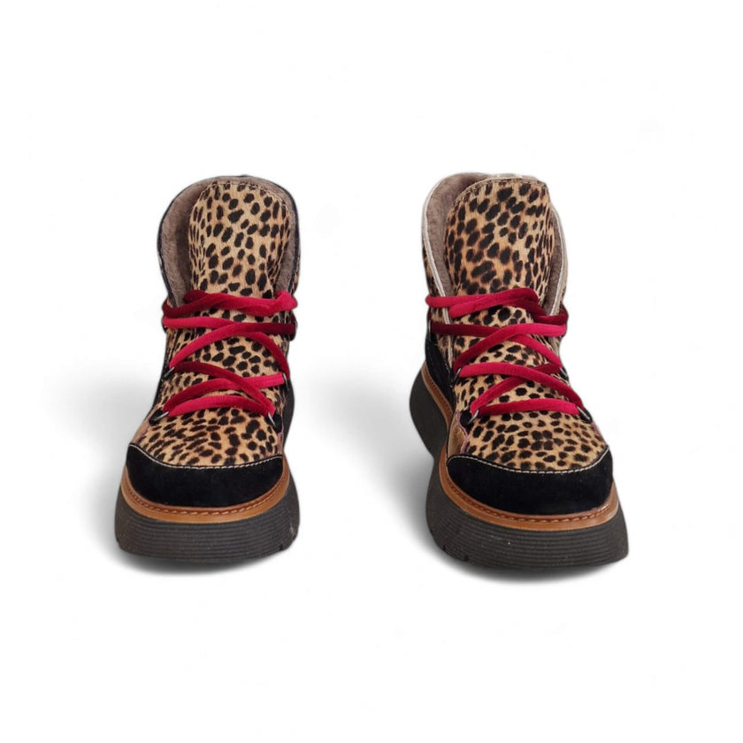 Viola Ricci Regina - Tronchetto Nero Animalier - Kombat