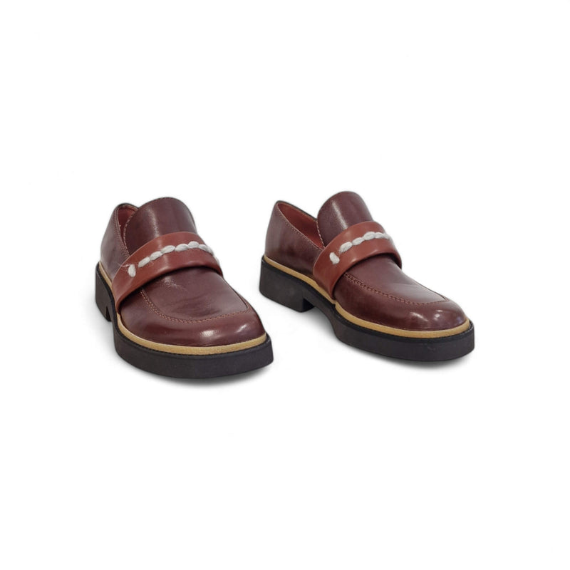 Viola Ricci Alice - Mocassino pelle mogano - rhum