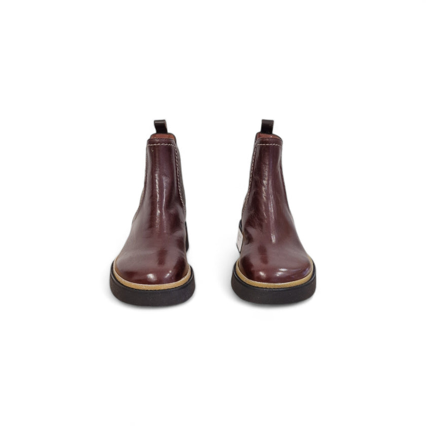 Viola Ricci Alice - Stivaletto Beatles Pelle Mogano