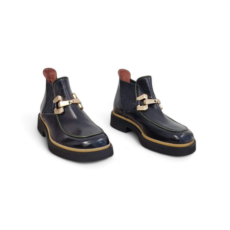 Viola Ricci Alice - Stivaletto beatles pelle nera