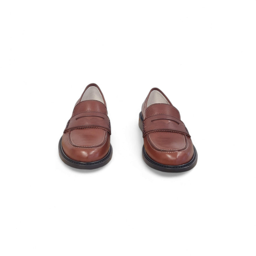 Viola Ricci Gaia - Mocassino Nappa Glove Rhum - Basic