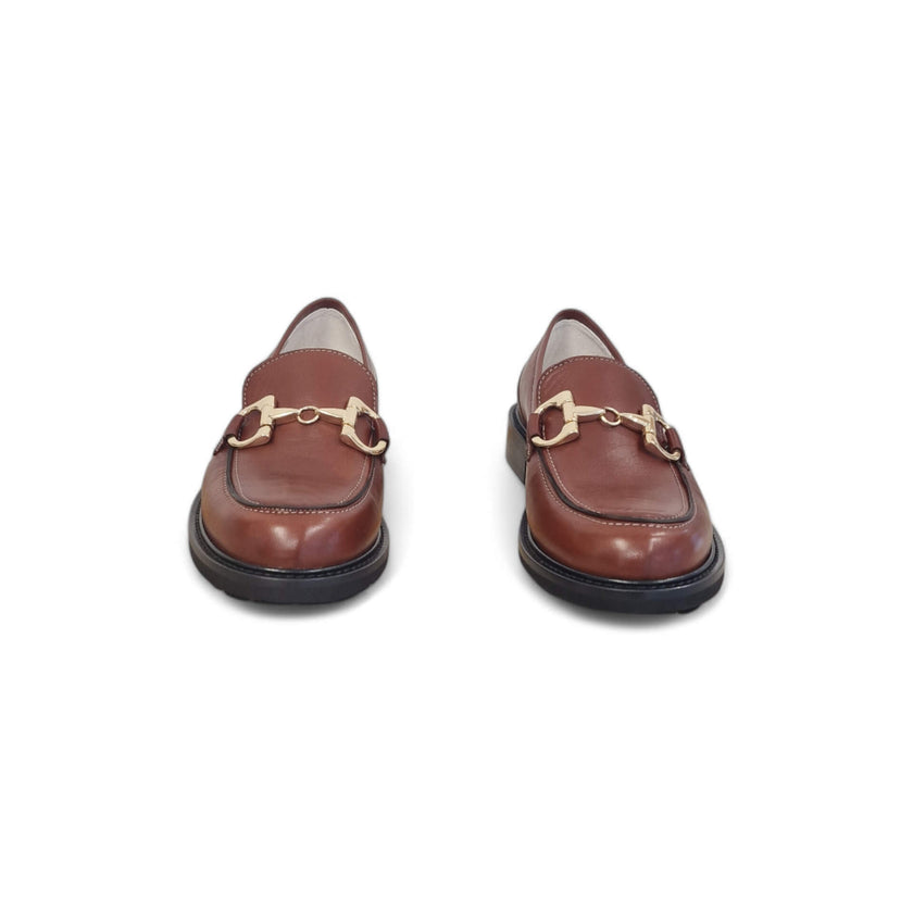 Viola Ricci Gaia - Mocassino Nappa Glove Rhum