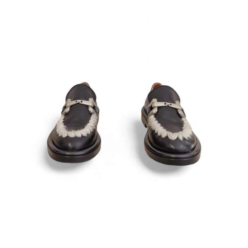 Viola Ricci Gio - Mocassino Pelle Nera