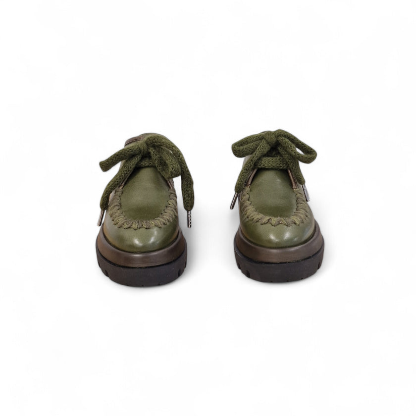 Viola Ricci Gio - Scarpa Allacciata Verde