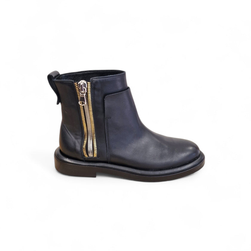 Viola Ricci Gio - Stivaletto In Pelle Nera