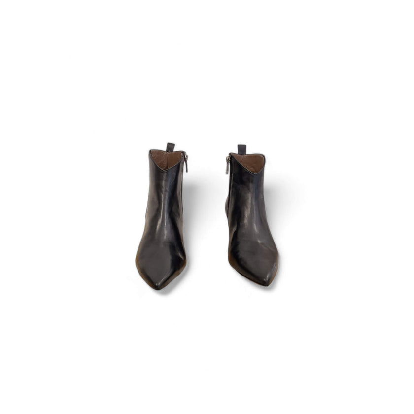 Viola Ricci Linda - Stivaletto In Pelle Guanto Nero