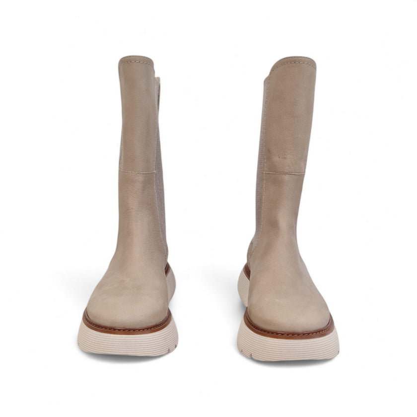 Viola Ricci Sally - Stivale In Pelle Beige