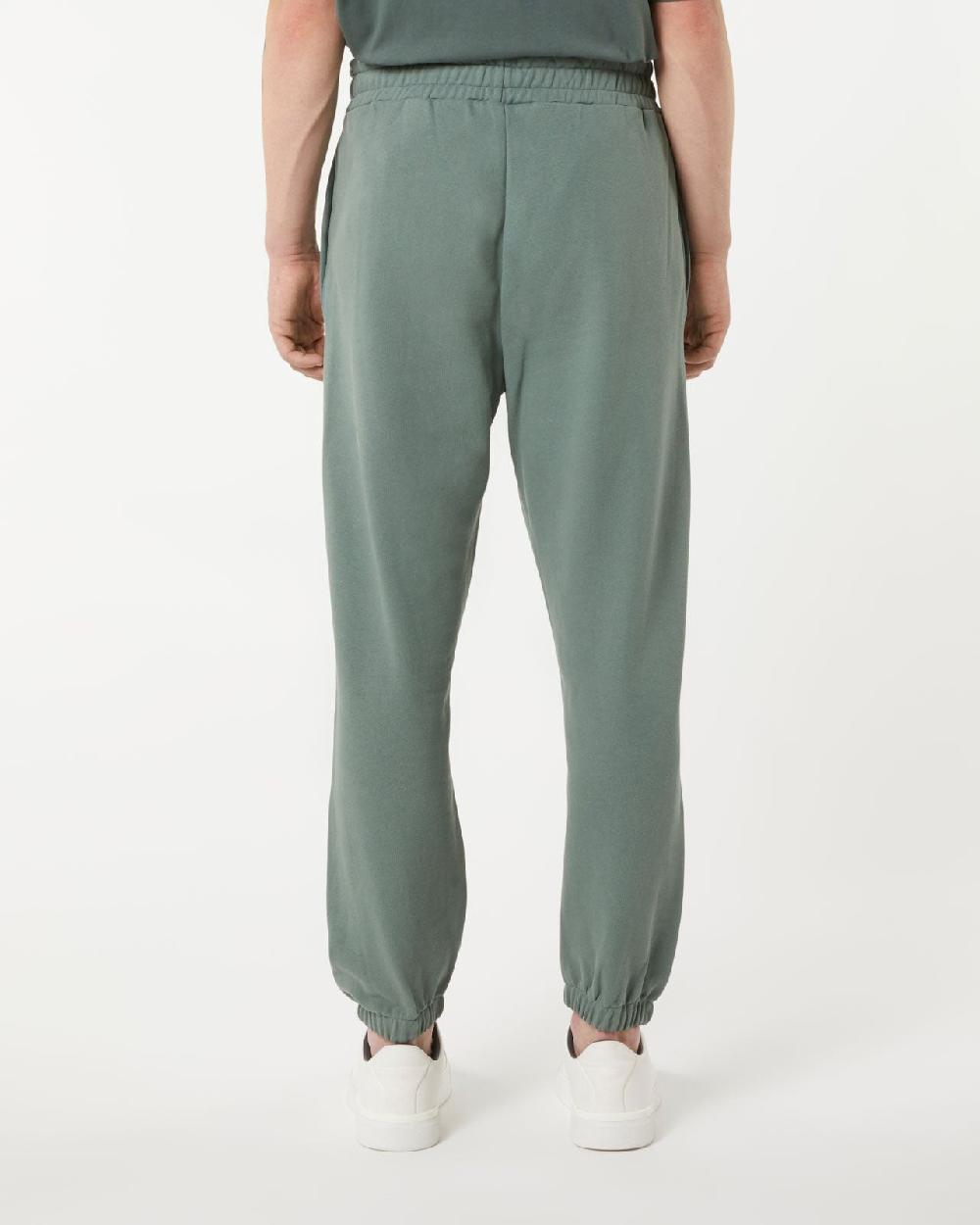 Vision Of Super BALSAM GREEN PANTS WITH EMBROIDERED FLAMING HEART