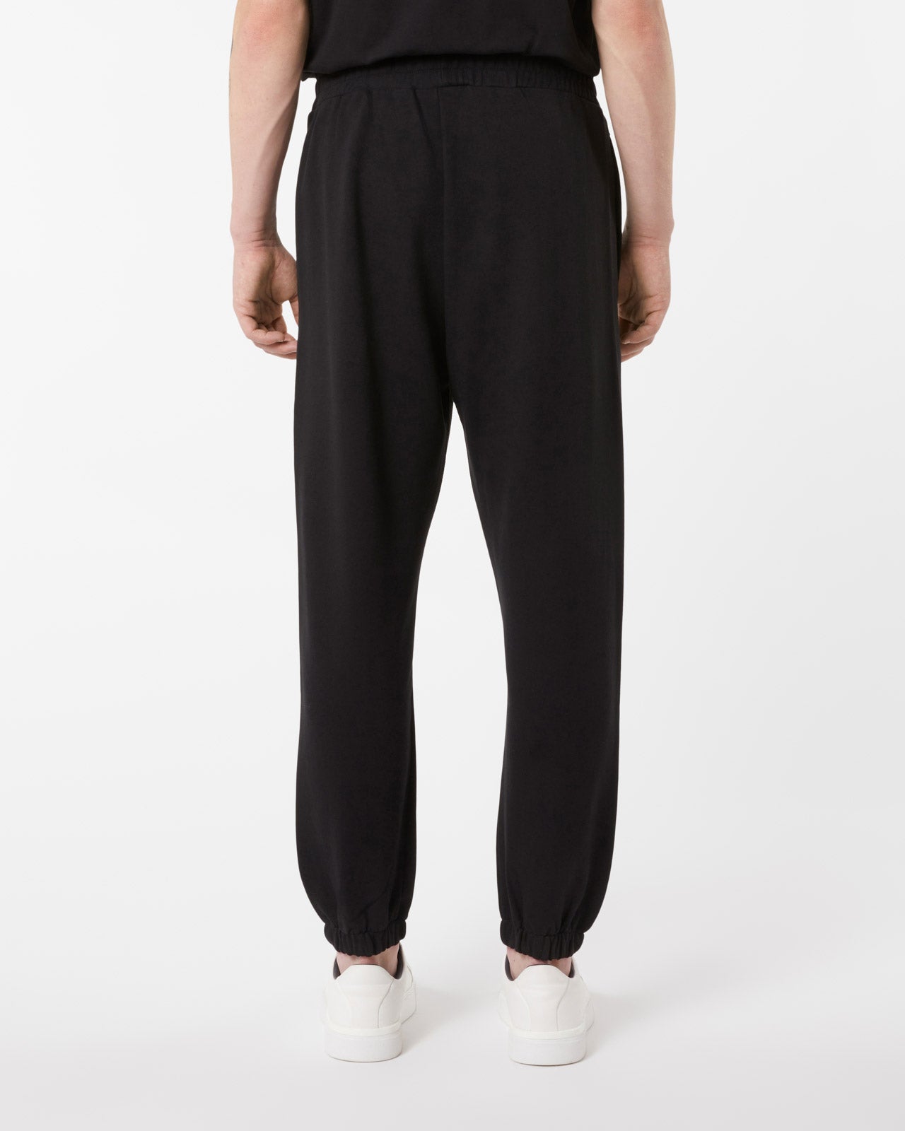 Vision Of Super BLACK PANTS WITH EMBROIDERED FLAMING HEART