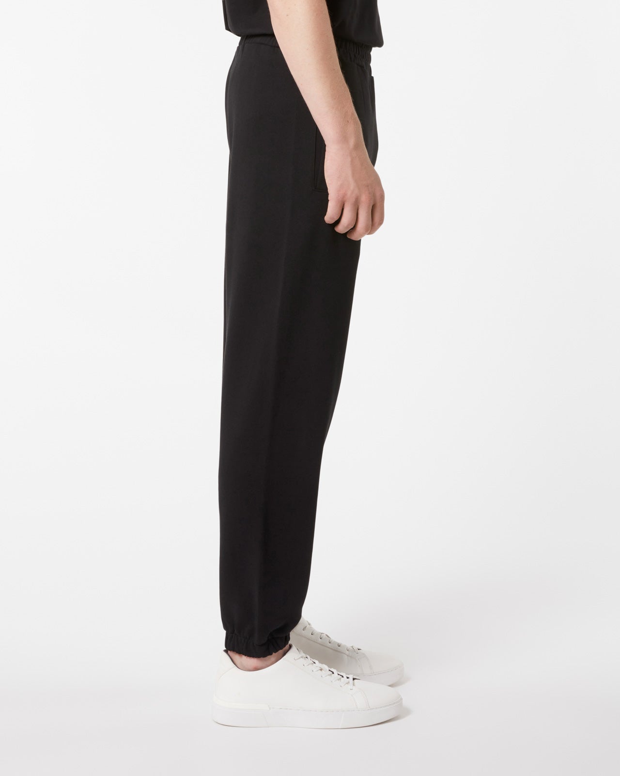 Vision Of Super BLACK PANTS WITH EMBROIDERED FLAMING HEART