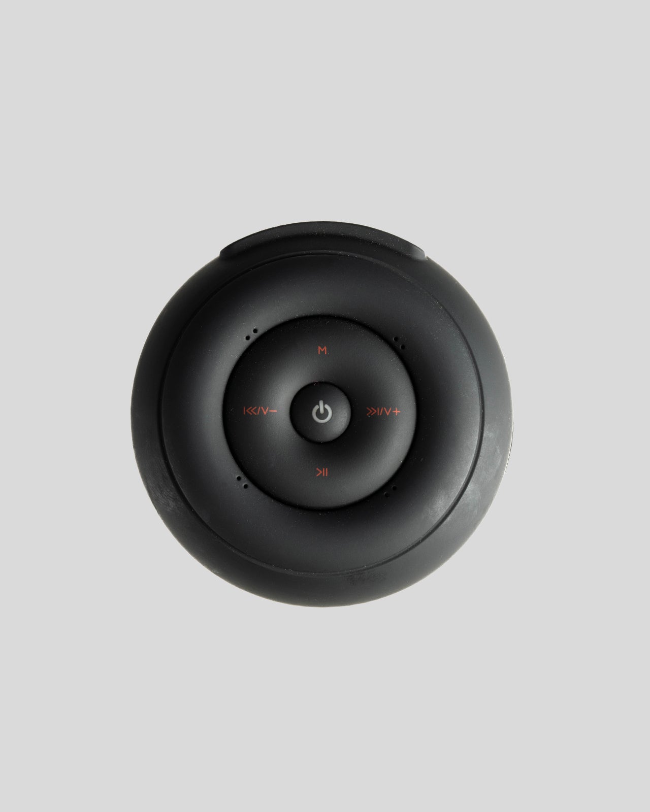 Vision Of Super BLACK SPEAKER WITH RED FLAMES AND WHITE LOGO
