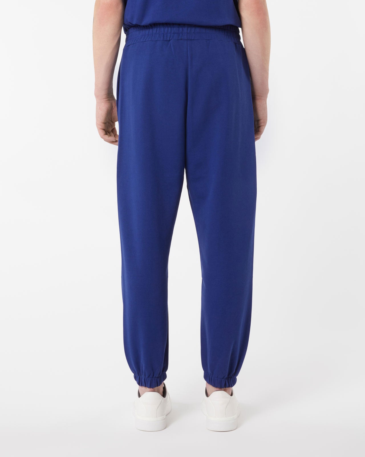 Vision Of Super BLUE PANTS WITH EMBROIDERED FLAMING HEART