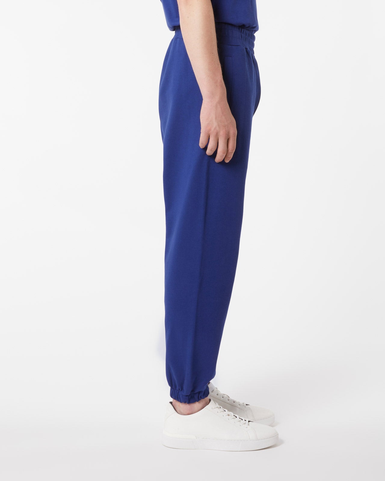 Vision Of Super BLUE PANTS WITH EMBROIDERED FLAMING HEART