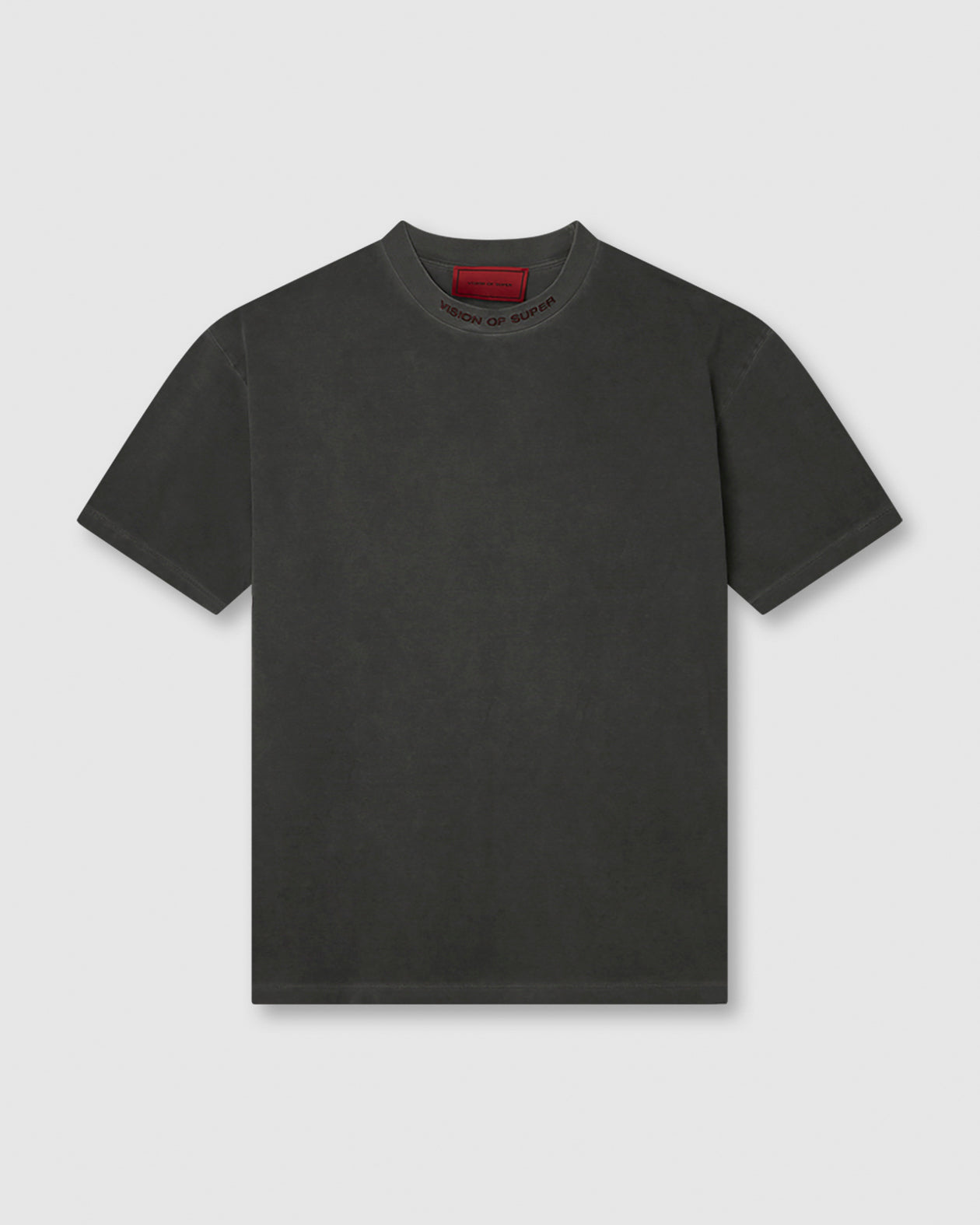 Vision Of Super COLD WASH T-SHIRT WITH COLORS FEEL ROCK SKULL PRINT ON BACK AND EMBROIDERED LOGO ON FRONT Vision Of Super COLD WASH T-SHIRT WITH COLORS FEEL ROCK SKULL PRINT ON BACK AND EMBROIDERED LOGO ON FRONT