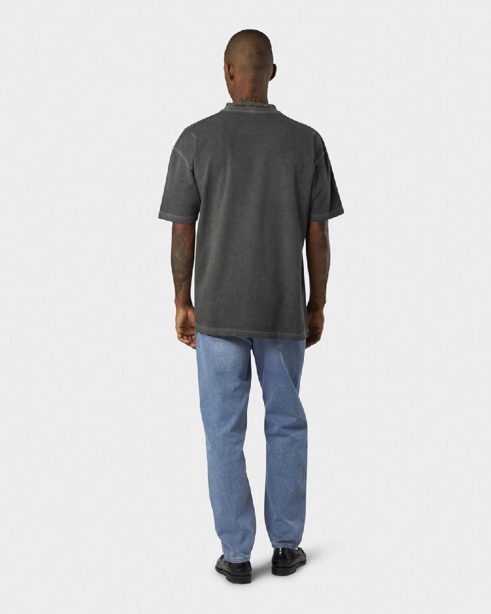 Vision Of Super COLD WASH T-SHIRT WITH FREEDOM PRINT ON FRONT AND METAL LABEL