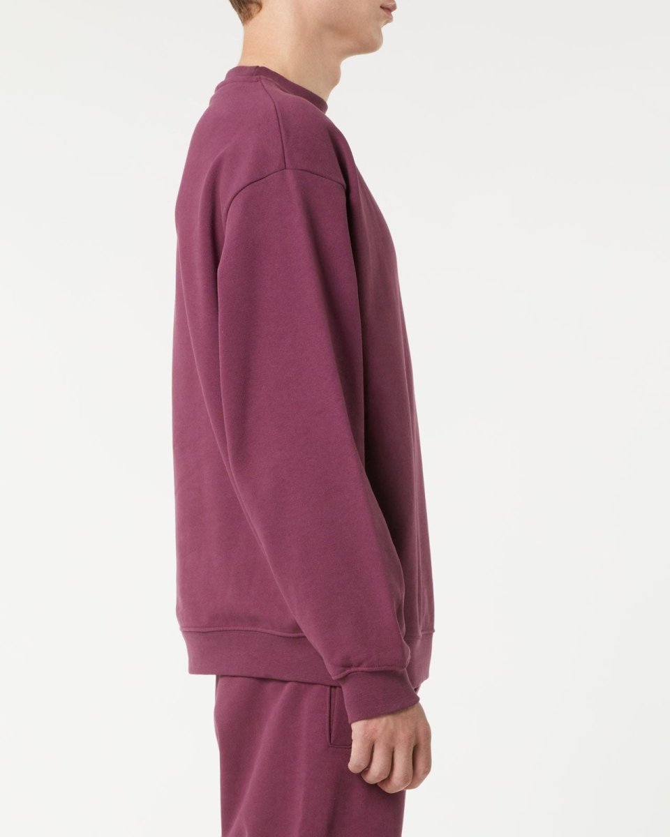 Vision Of Super GRAPE WINE CREWNECK WITH EMBROIDERED LOGO