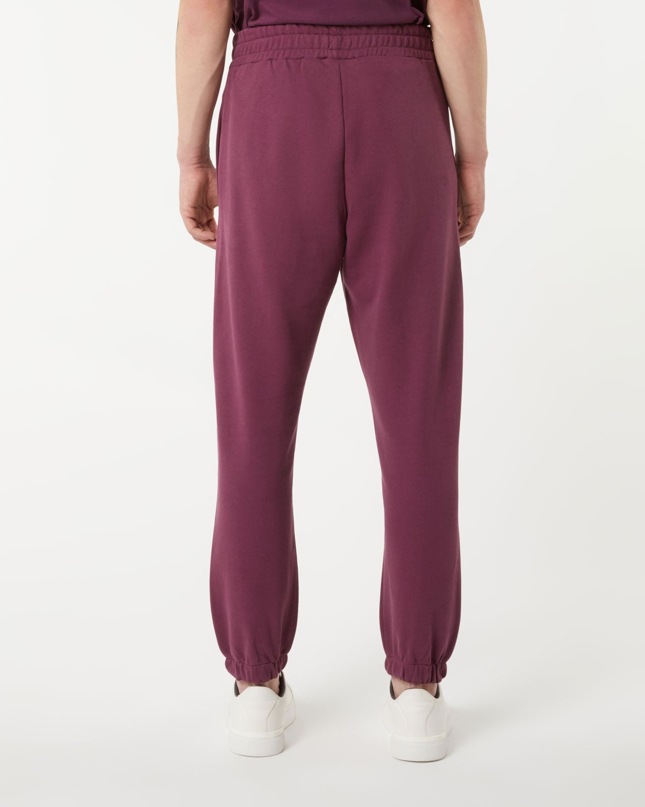 Vision Of Super GRAPE WINE PANTS WITH EMBROIDERED FLAMING HEART