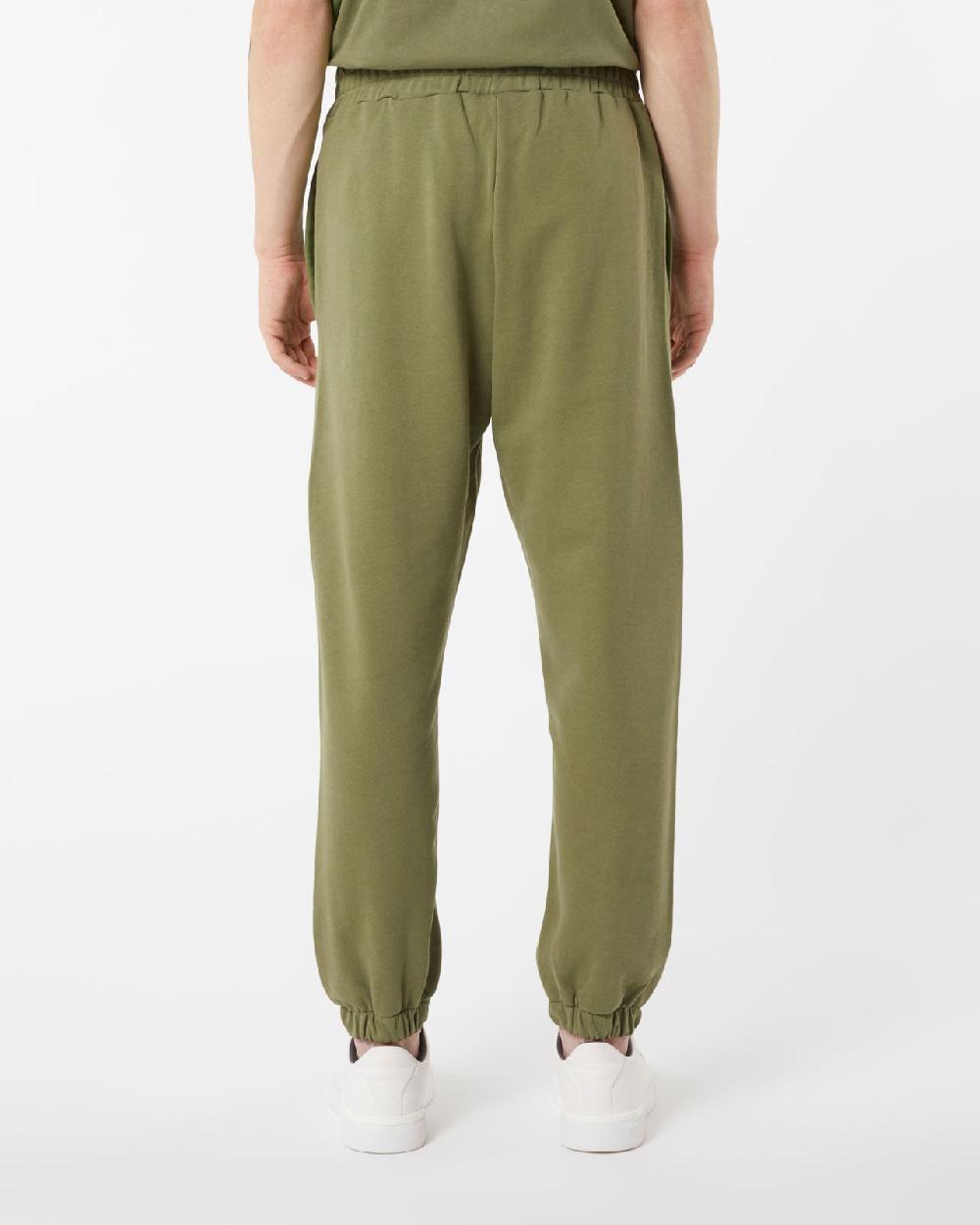 Vision Of Super GREEN PANTS WITH EMBROIDERED FLAMING HEART