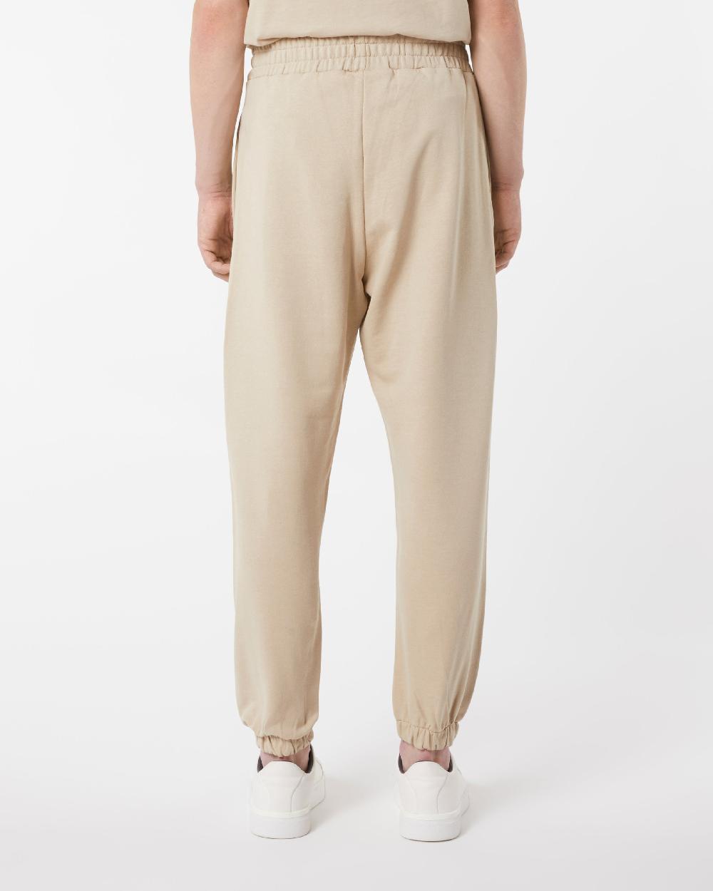Vision Of Super LIGHT BROWN PANTS WITH EMBROIDERED FLAMING HEART