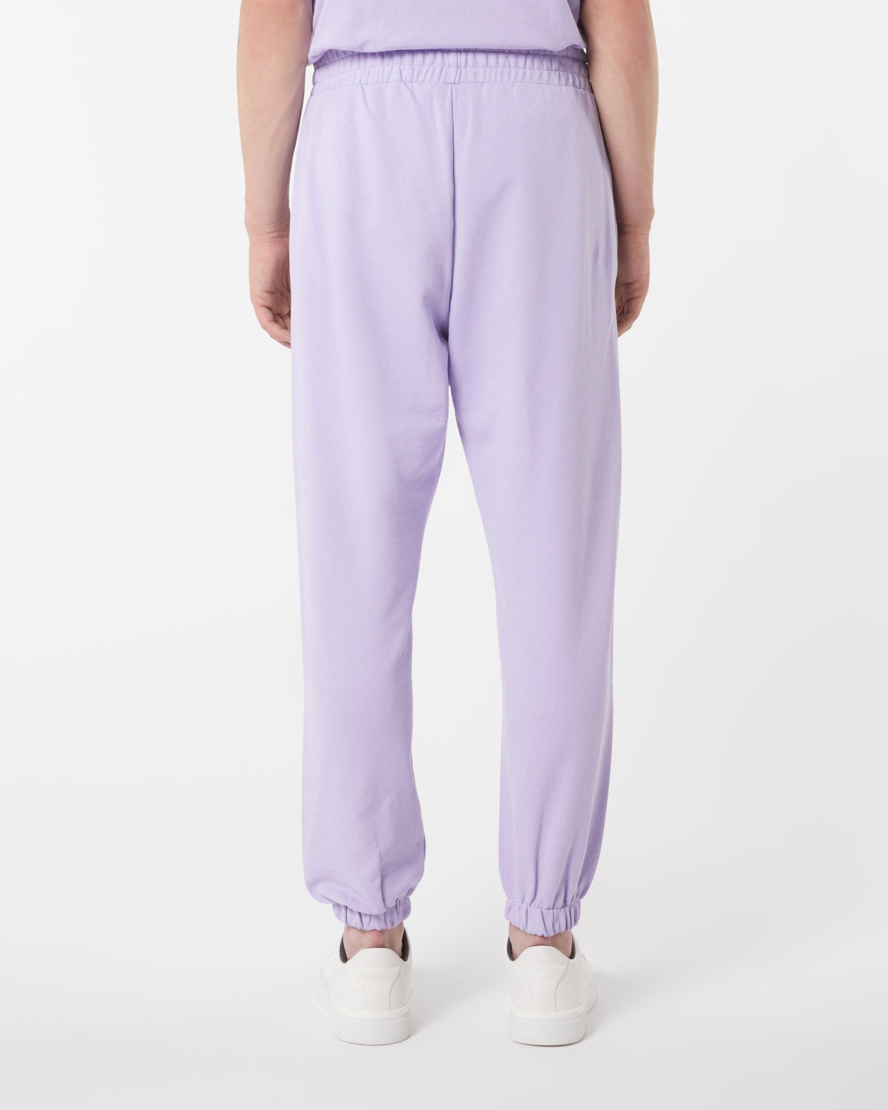 Vision Of Super LILAC PANTS WITH EMBROIDERED FLAMING HEART