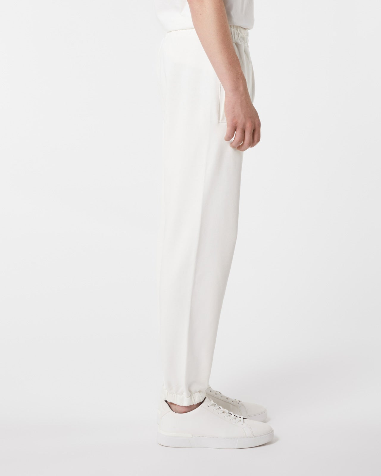 Vision Of Super OFF WHITE PANTS WITH EMBROIDERED FLAMING HEART