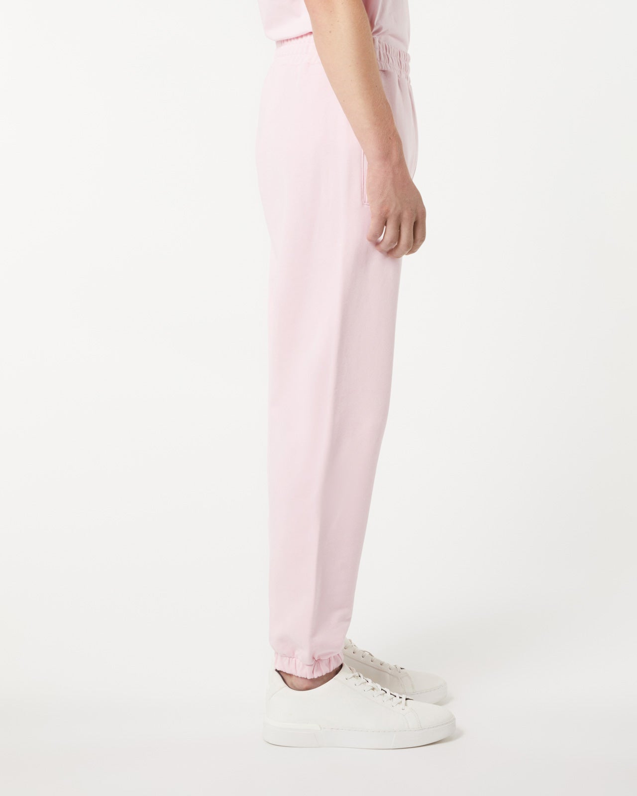 Vision Of Super PINK PANTS WITH EMBROIDERED FLAMING HEART