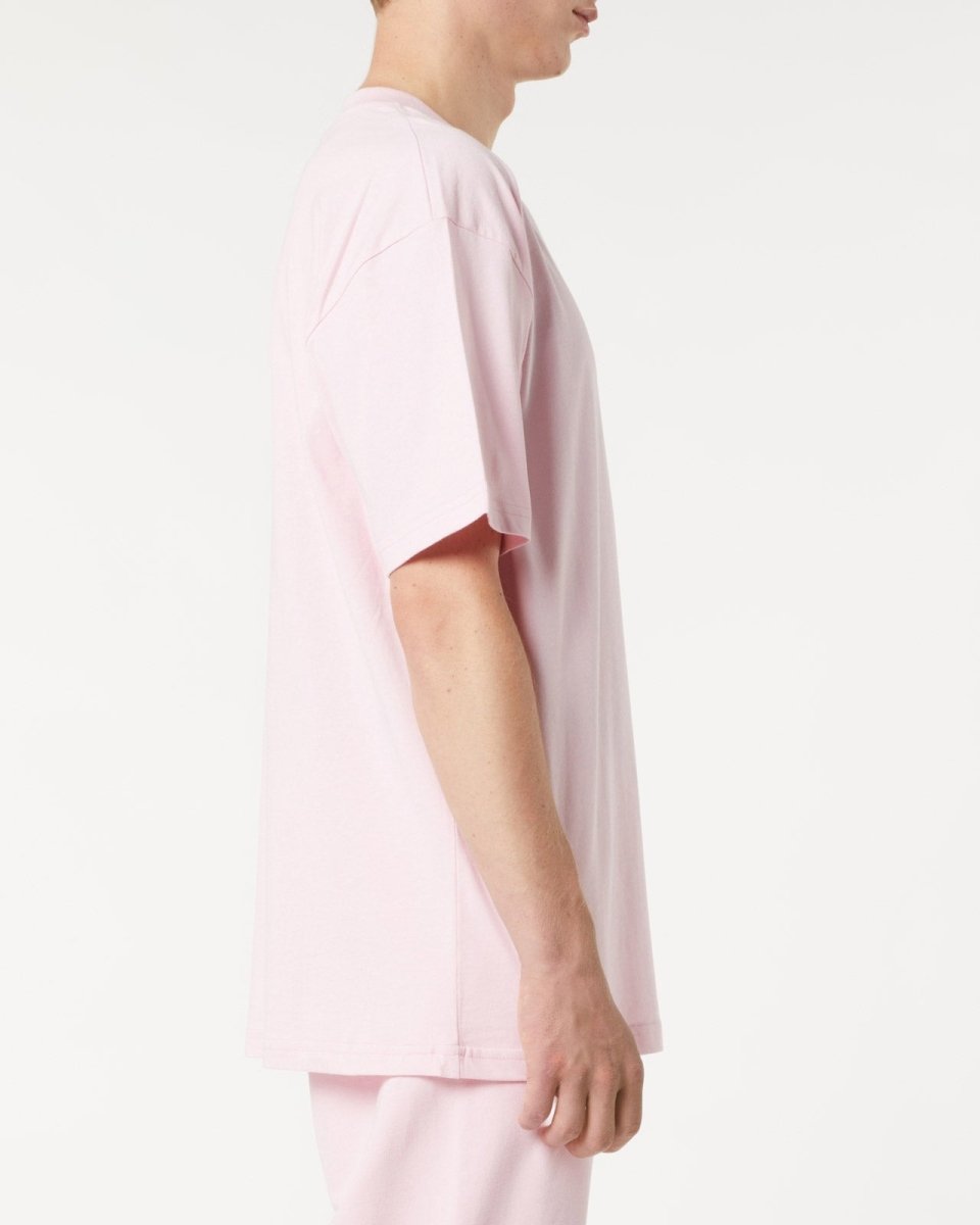 Vision Of Super PINK T-SHIRT WITH EMBROIDERED FLAMING HEART