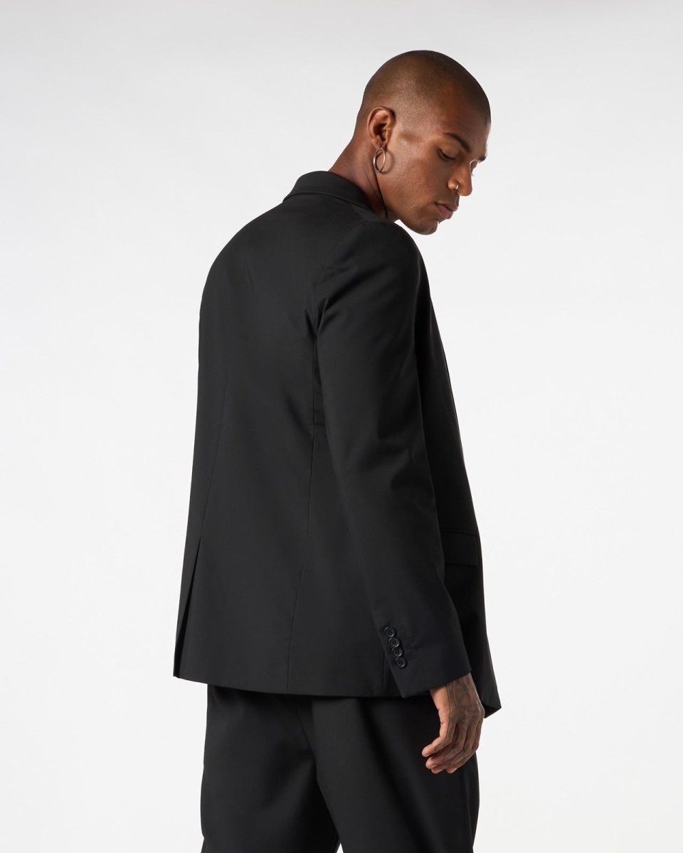 Vision Of Super BLACK BLAZER WITH INTERNAL FLAMES