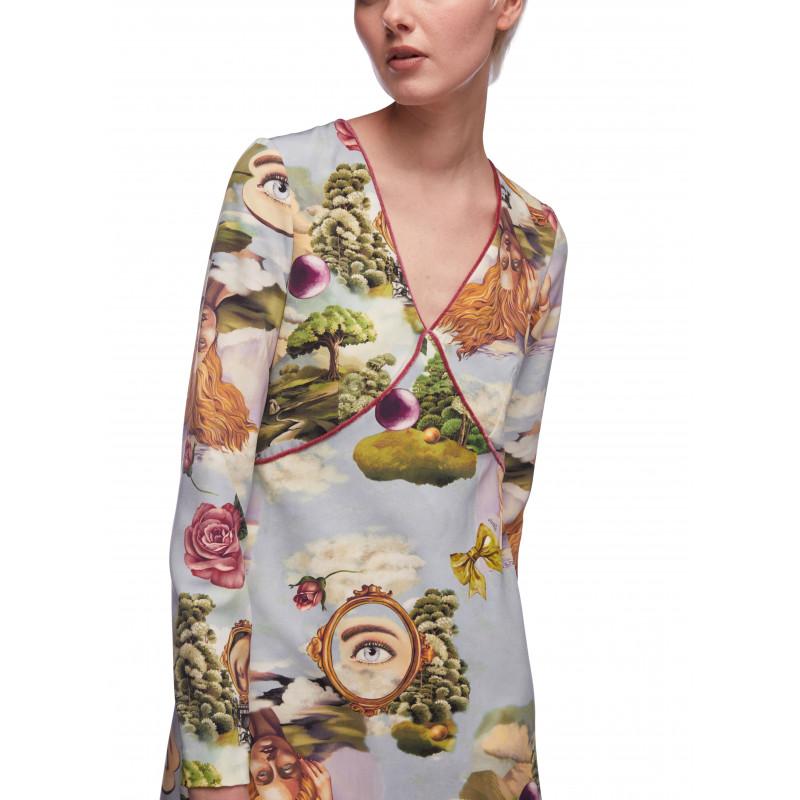 Vivetta ABITO IN CADY STAMPATO