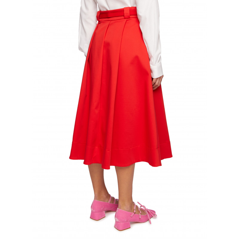 Vivetta GONNA A PIEGHE GABARDINE