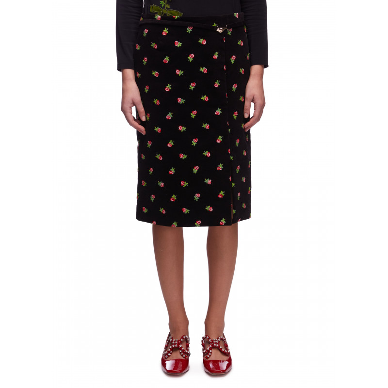 Vivetta GONNA PENCIL IN VELLUTO