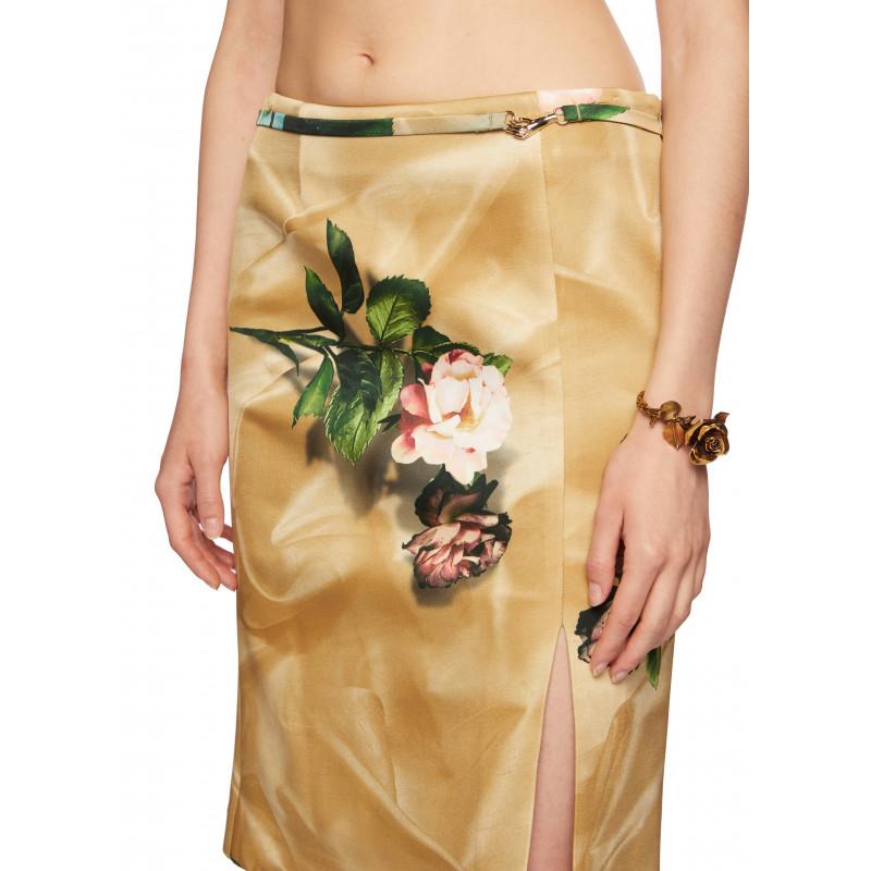 Vivetta GONNA PENCIL STAMPA VASI E FIORI