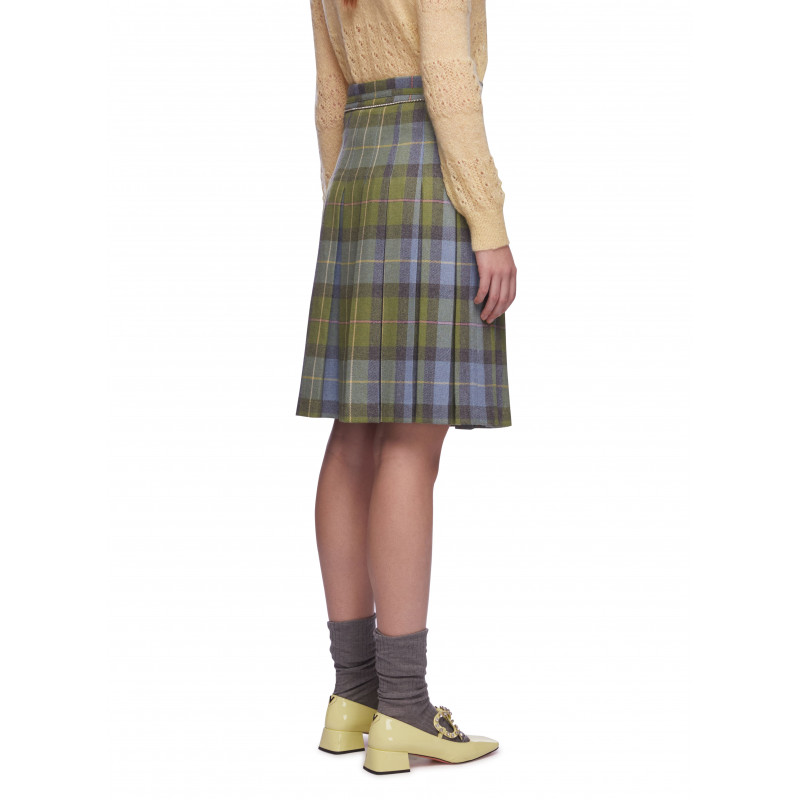 Vivetta GONNA TARTAN A PIEGHE